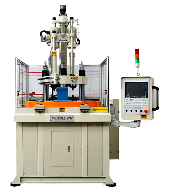 rotary table injection moulding machine