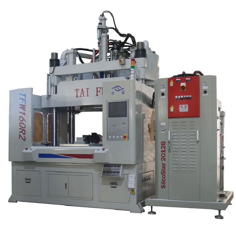 High Efficiency Low Workbench LSR Injection Molding Machine With 2KM